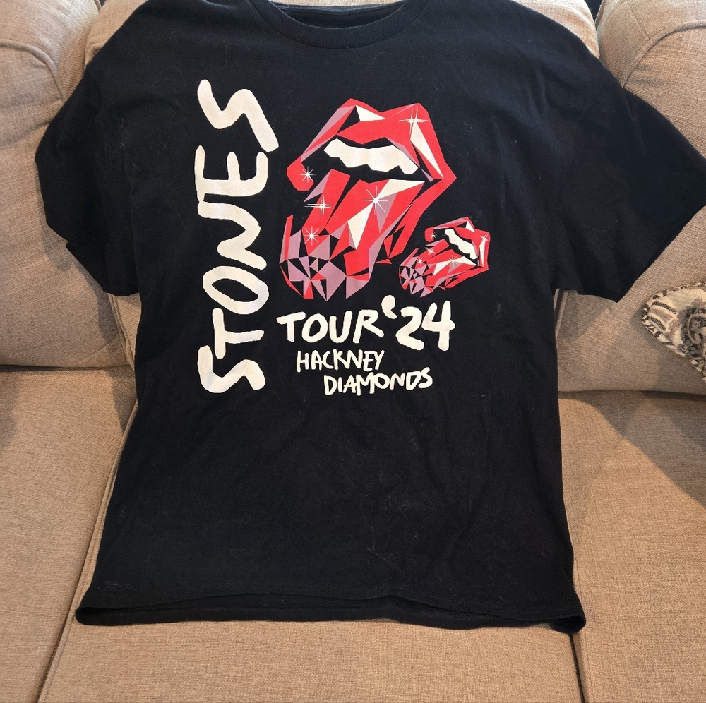 The‎ Rolling Stones Hackney Diamonds Official 2024 Tour Schedule List T-Shirt